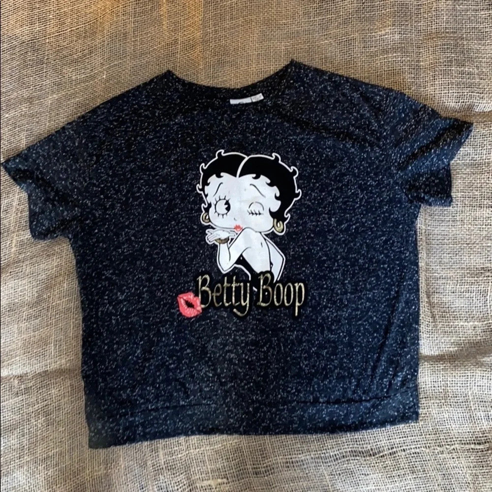 Betty Boop Pj Top Sz 12 - Picture 4 of 10